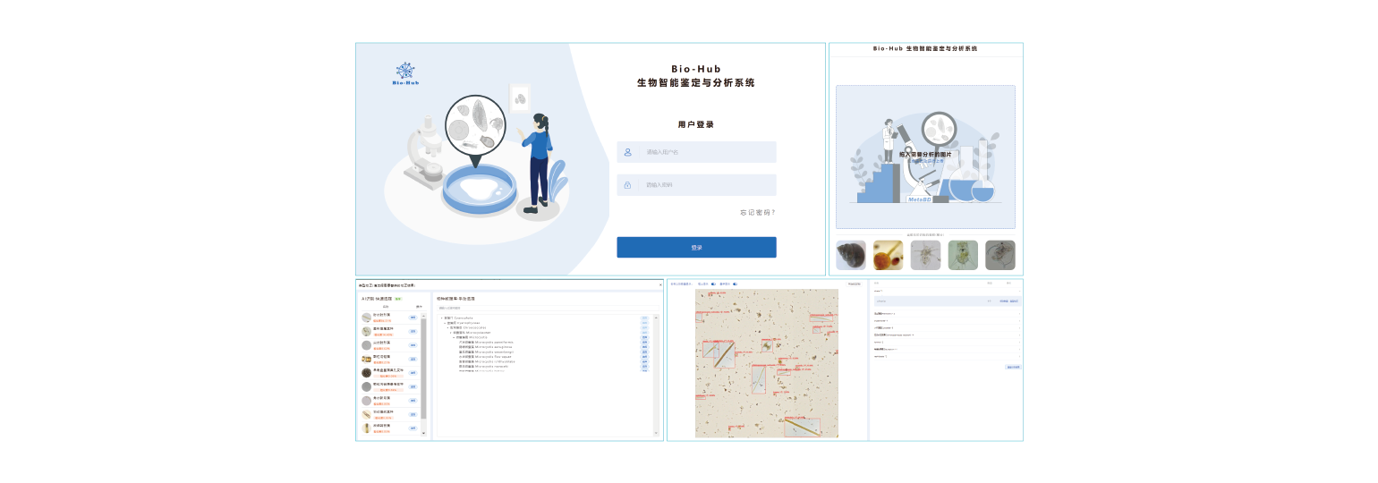 软件平台 Bio-Hub 智能鉴定分析系统